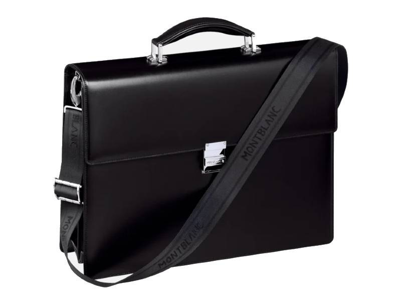 BUSINESS BAG DOUBLE GUSSET BRIEFCASE MEISTERSTUCK MONTBLANC 104607